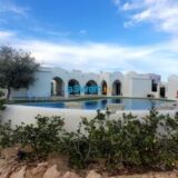   MAISON DJERBIENNE AVEC PISCINE À ARKOU DJERBA ZA - RÉF V602