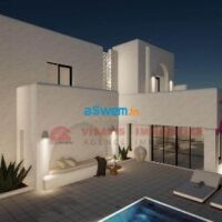 CONSTRUCTION CLÉ EN MAIN - VILLA AVEC PISCINE ZU DJERBA - RÉF P691