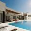 VILLA EN U ET PISCINE PRIVÉE À HOUMT SOUK DJERBA - RÉF P653